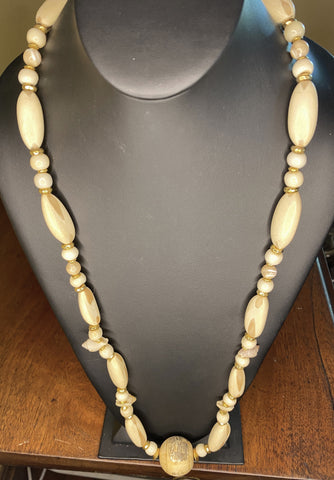 Moonstone Long Necklace