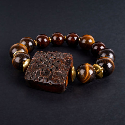 BB28S: Natural Wood Bracelet