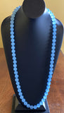 Baby Blue Long Necklace