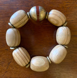 BB28S: Natural Wood Bracelet