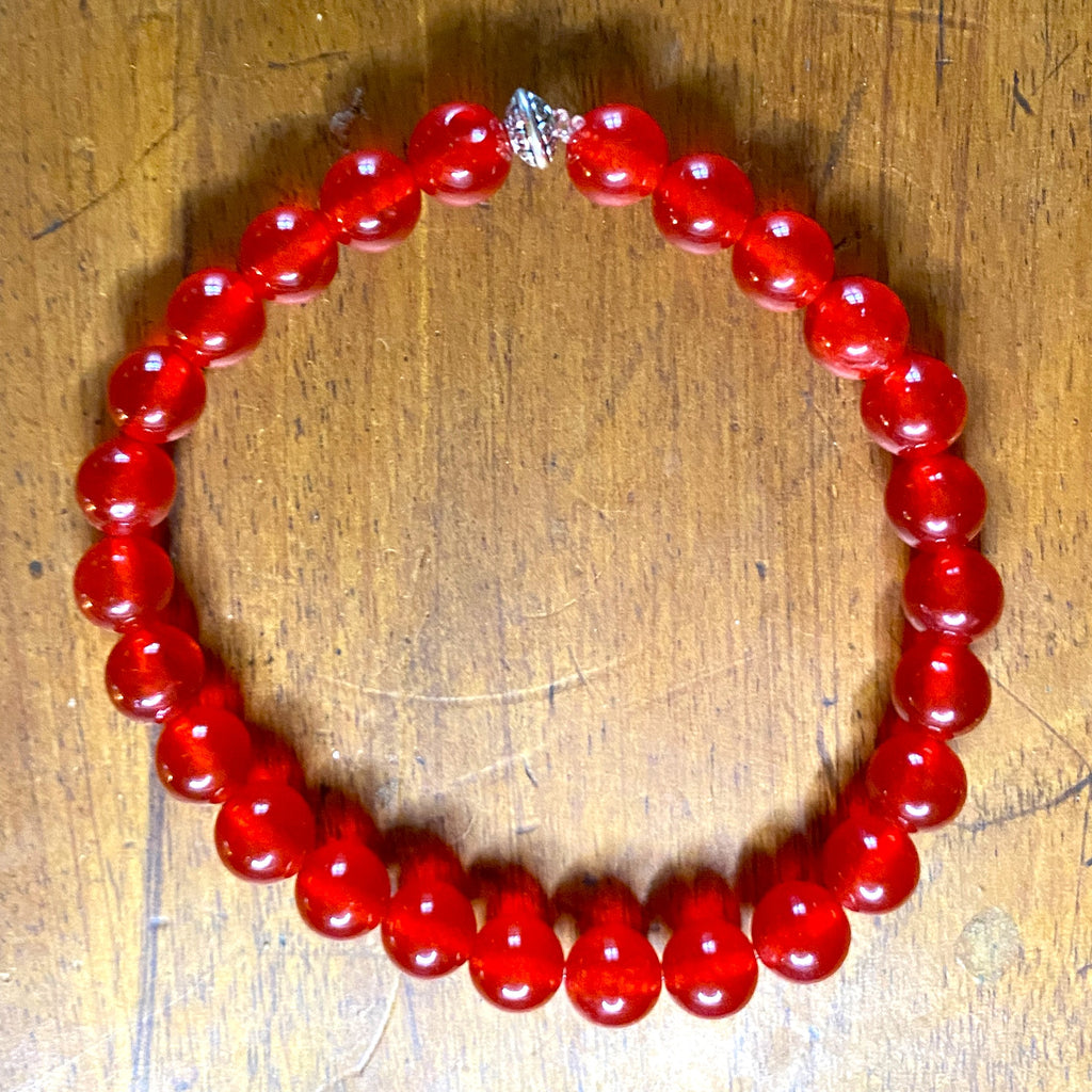 BR24S: Red Elasticized Bracelet