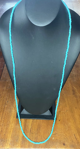 Black Round Onyx Necklace