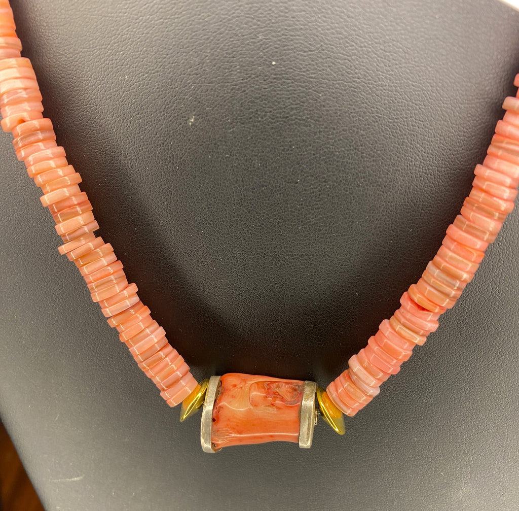 Summer Coral Necklace