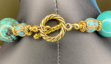 Turquoise Trubal Pendant Necklace