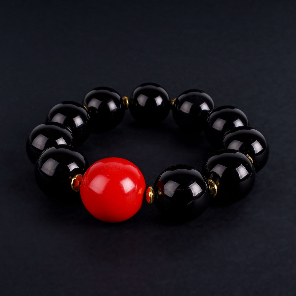 BLK18S: Black Onyx Bracelet