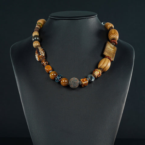 Petrified Wood Necklace