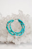 DJJJ - 3 strand Turquoise Bracelet with silver