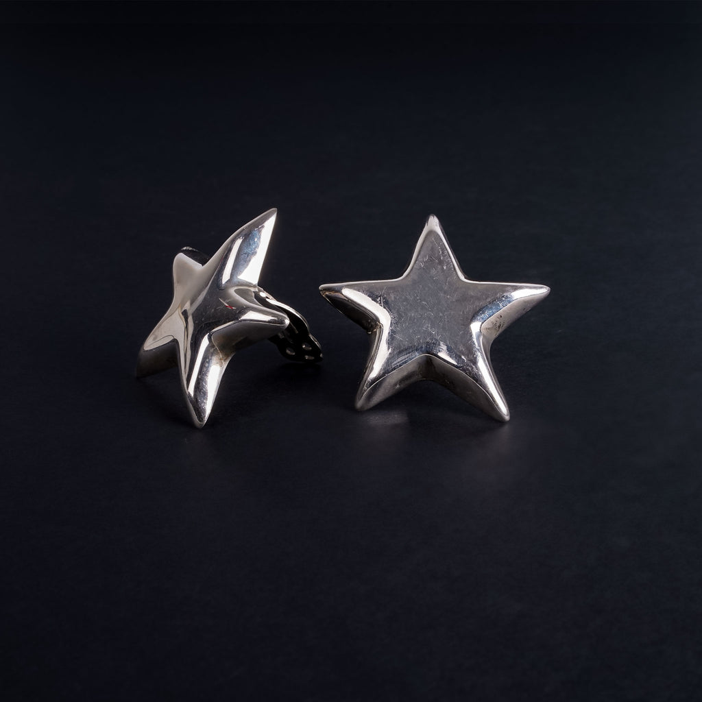 E66: Sterling Star Clips