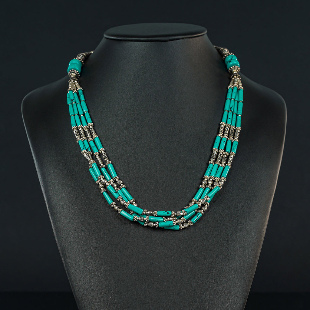 Tibetan Turquoise Necklace