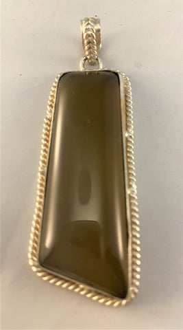 P9: Fluorite Sterling Pendant