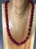 Ruby and Gold Necklace.