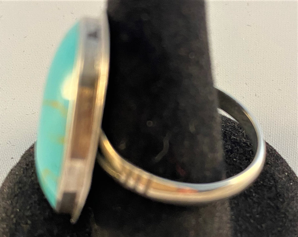 RS150: Sterling Turquoise Ring