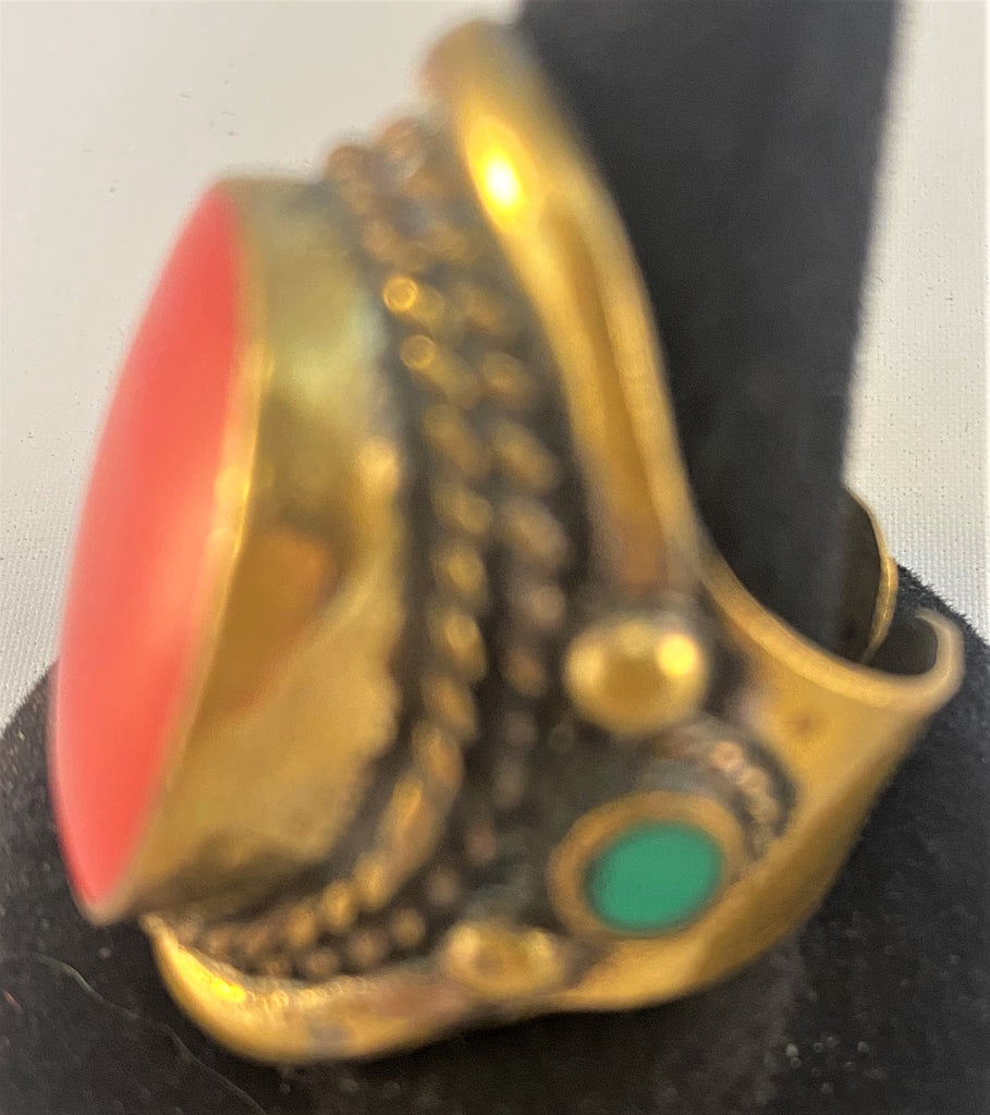 RS152: Bronze Tibetan Ring