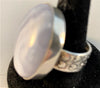 RS228: Sterling Agate Ring