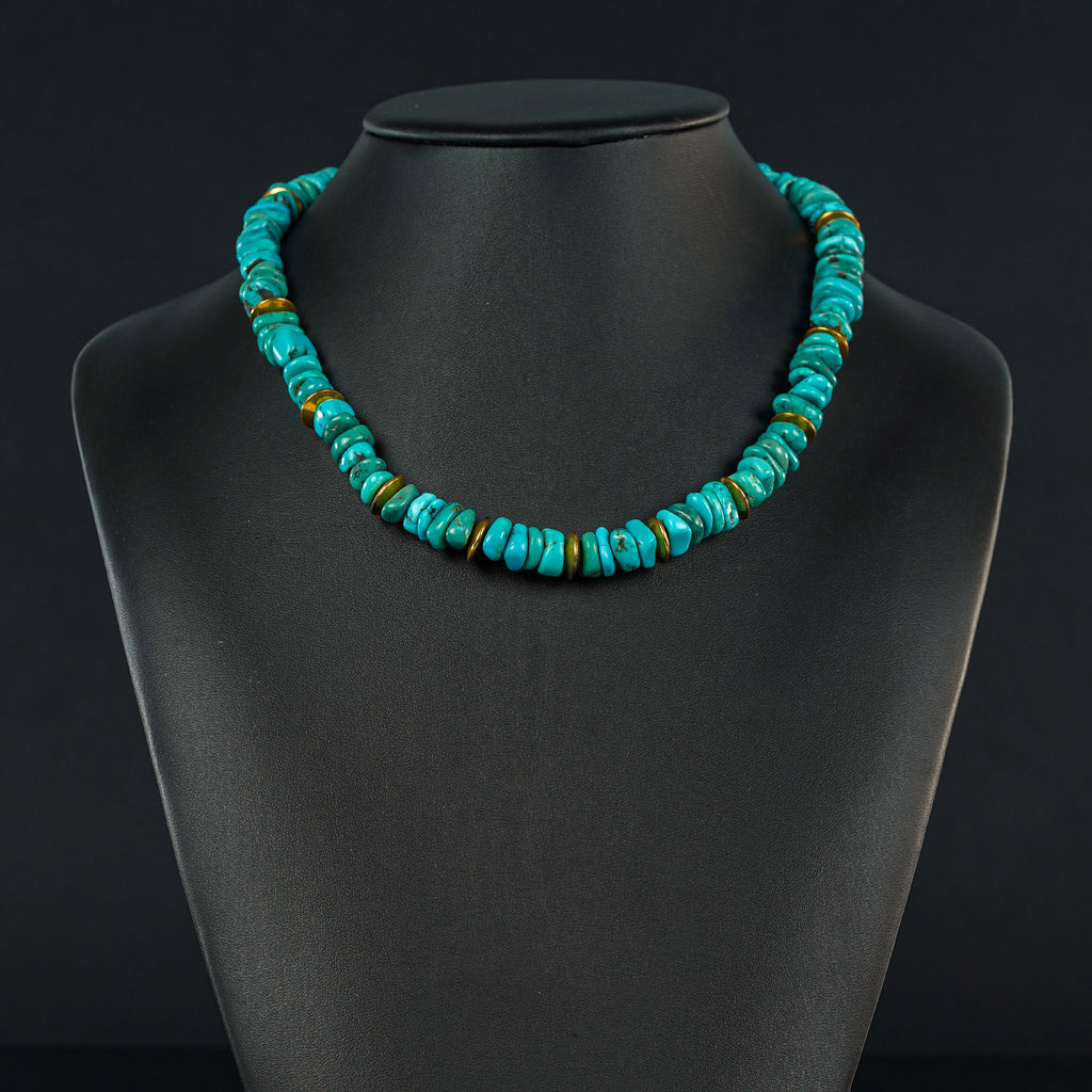 SEDONA TURQUOISE: Authentic Turquoise Necklace