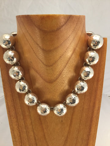 STN5: Sterling and Gold Choker